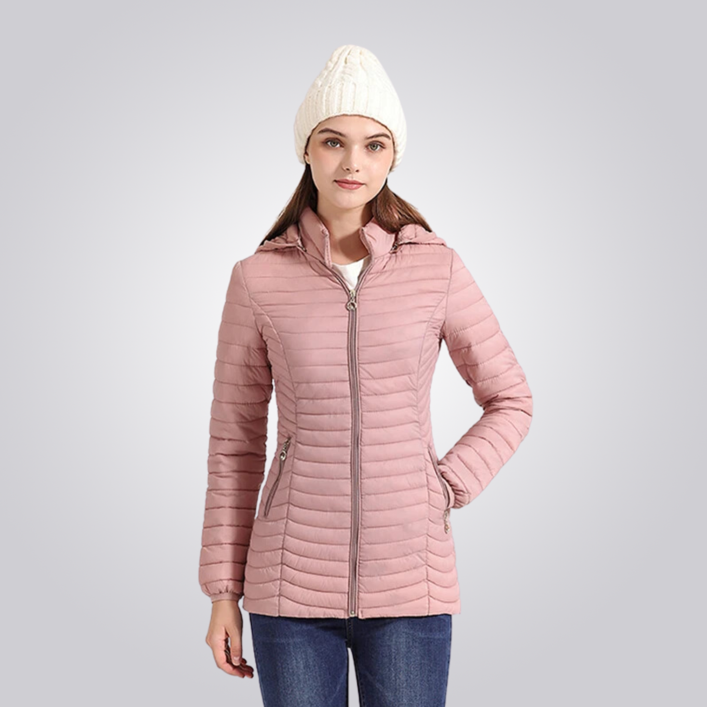 JAQUETA CORDILHEIRA LONG PUFFER FEMININA