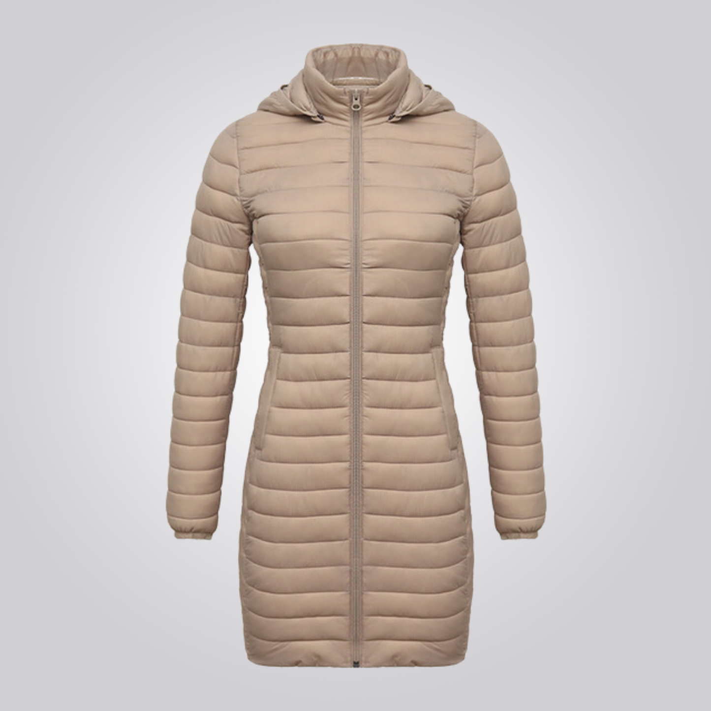 JAQUETA CORDILHEIRA LONG PUFFER FEMININA