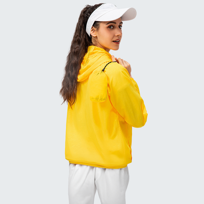 CORTA-VENTO CORDILHEIRA IMPERMEÁVEL UV40+ FEMININA