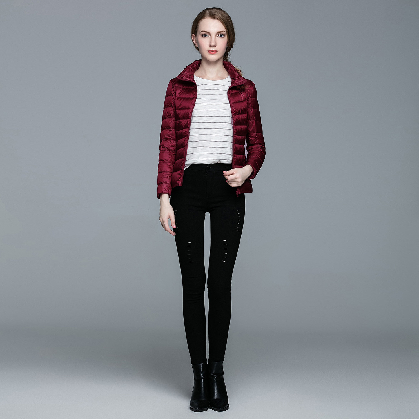 JAQUETA CORDILHEIRA ULTRALEVE PUFFER FEMININA