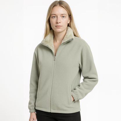 FLEECE CORDILHEIRA COATS FEMININO