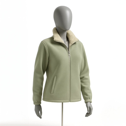 FLEECE CORDILHEIRA COATS FEMININO