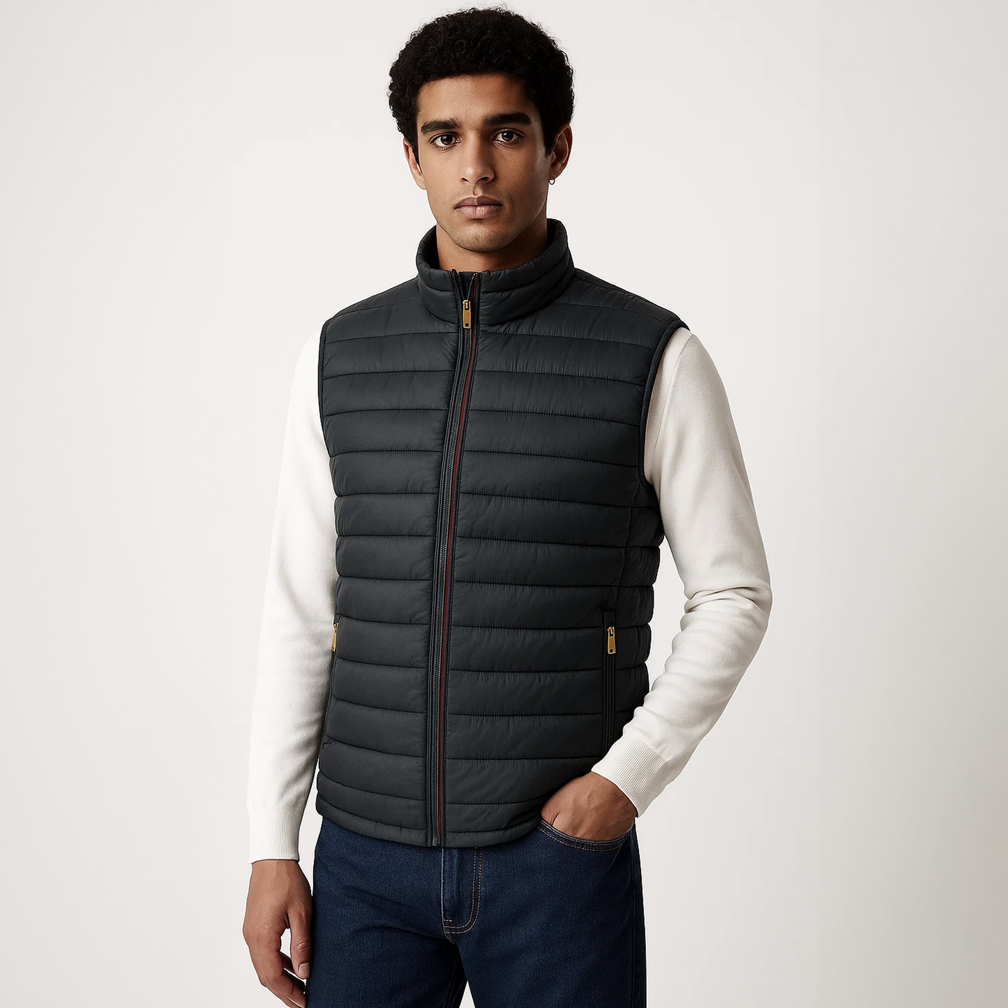 COLETE CORDILHEIRA PUFFER MASCULINO