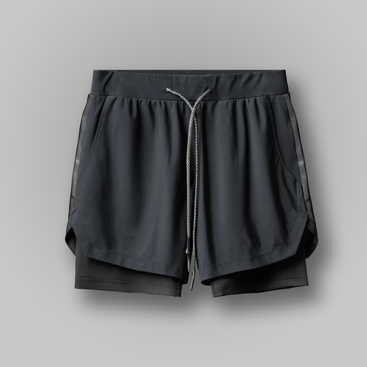 SHORTS CORDILHEIRA 2 EM 1 AERODRY PERFORMANCE