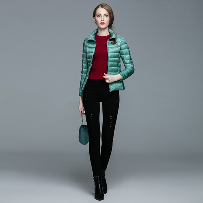 JAQUETA CORDILHEIRA ULTRALEVE PUFFER FEMININA