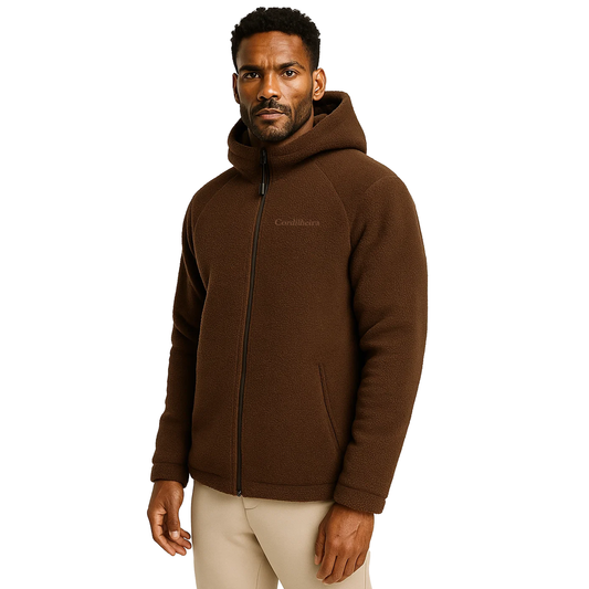 JAQUETA CORDILHEIRA FLEECE HOODED MASCULINA