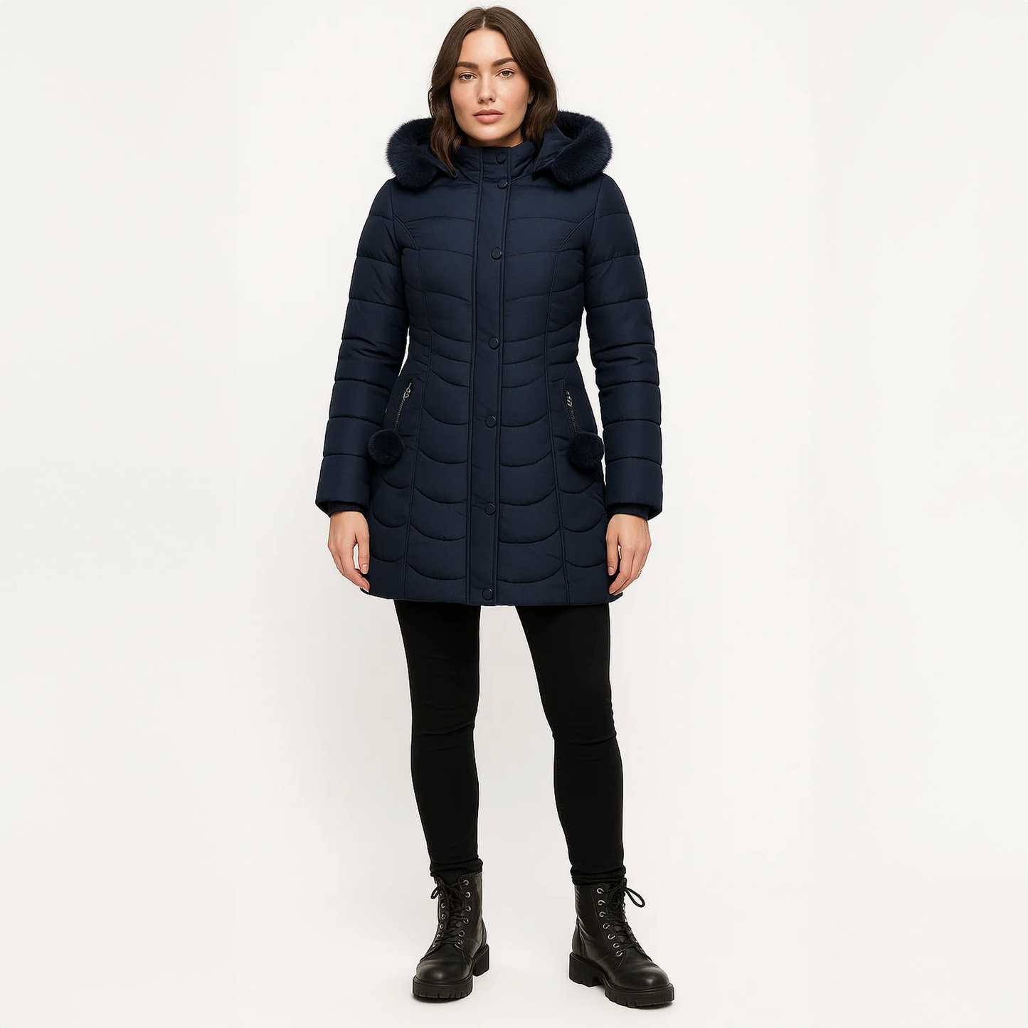 JAQUETA CORDILHEIRA LONG WINTER FEMININA