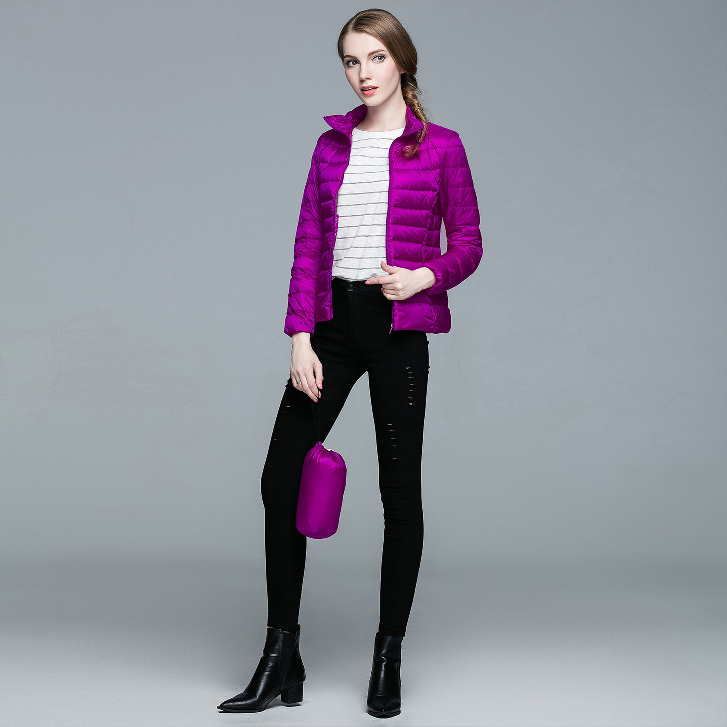 JAQUETA CORDILHEIRA ULTRALEVE PUFFER FEMININA