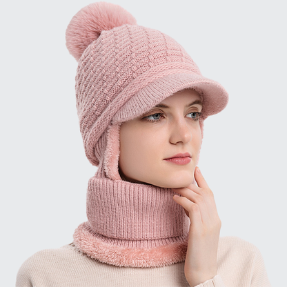 GORRO/CACHECOL CORDILHEIRA TRICOT FEMININO