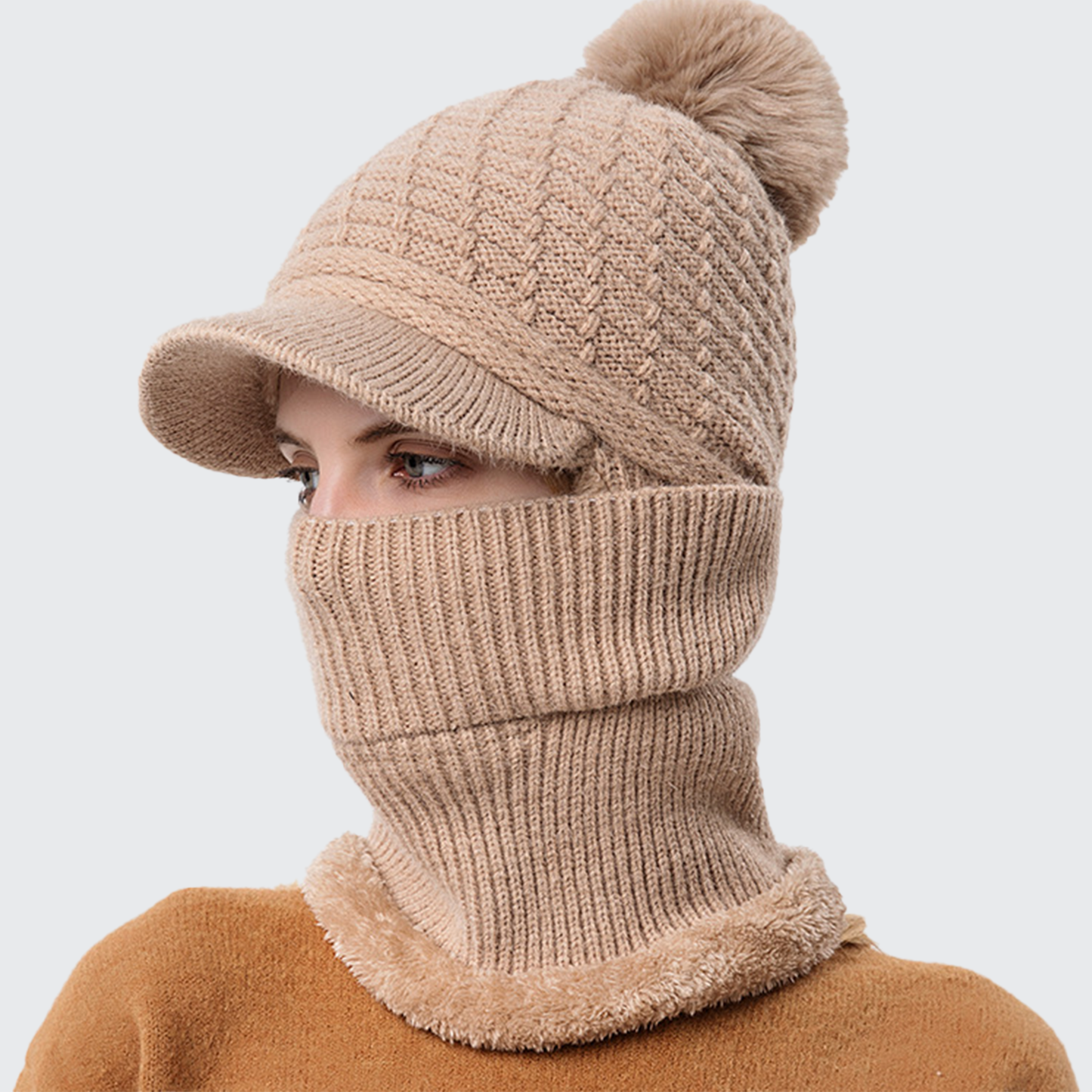 GORRO/CACHECOL CORDILHEIRA TRICOT FEMININO