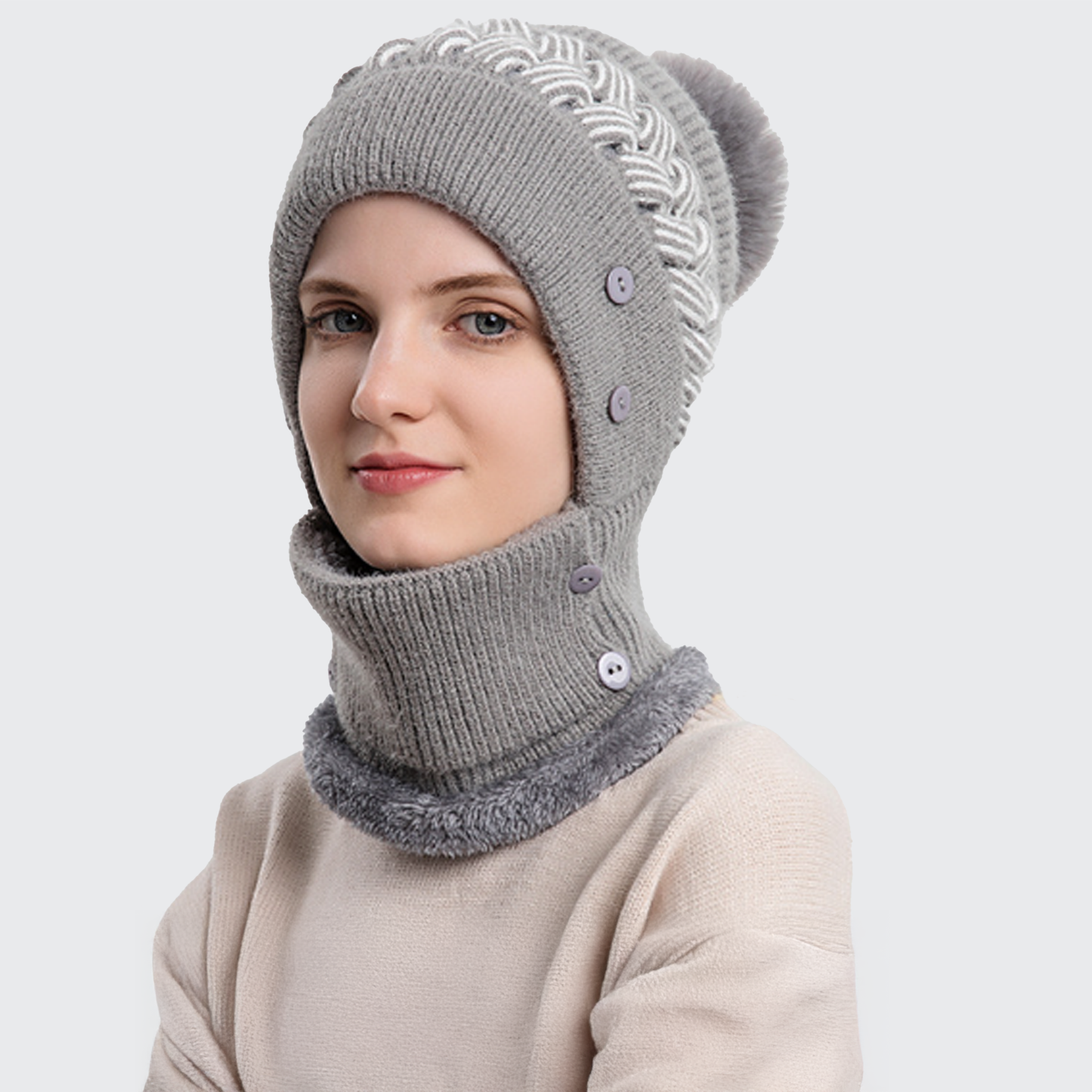 GORRO/CACHECOL CORDILHEIRA TRANCED FEMININO