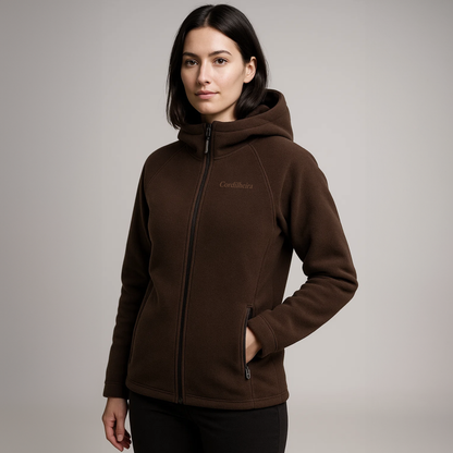 JAQUETA CORDILHEIRA FLEECE HOODED FEMININA